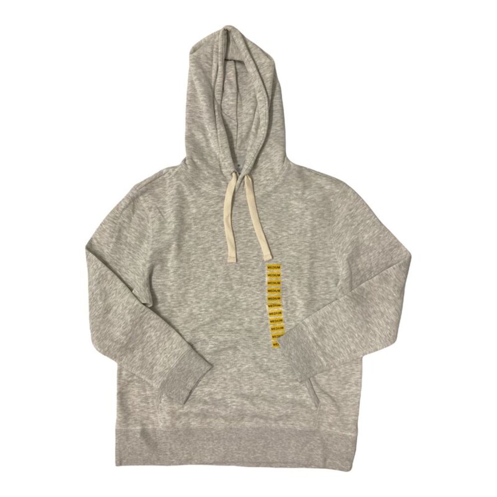 Member's Mark Women's Newport Boyfriend Fleece Hoodie - Platinum Silver Heather